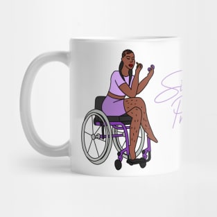 Sitting Pretty In Purple 2 Mug